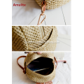 Fashion women leisure beach bag straw woven bag